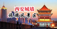 淫穴特写中国陕西-西安城墙旅游风景区